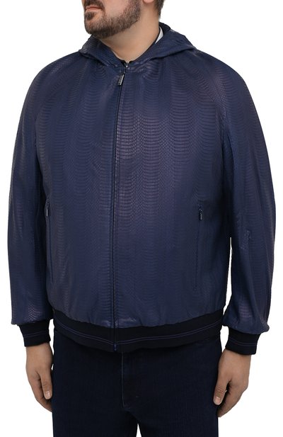 Кожаный бомбер ZILLI, арт. MAT-PLAYM-01339/0001/62-68, фото 3