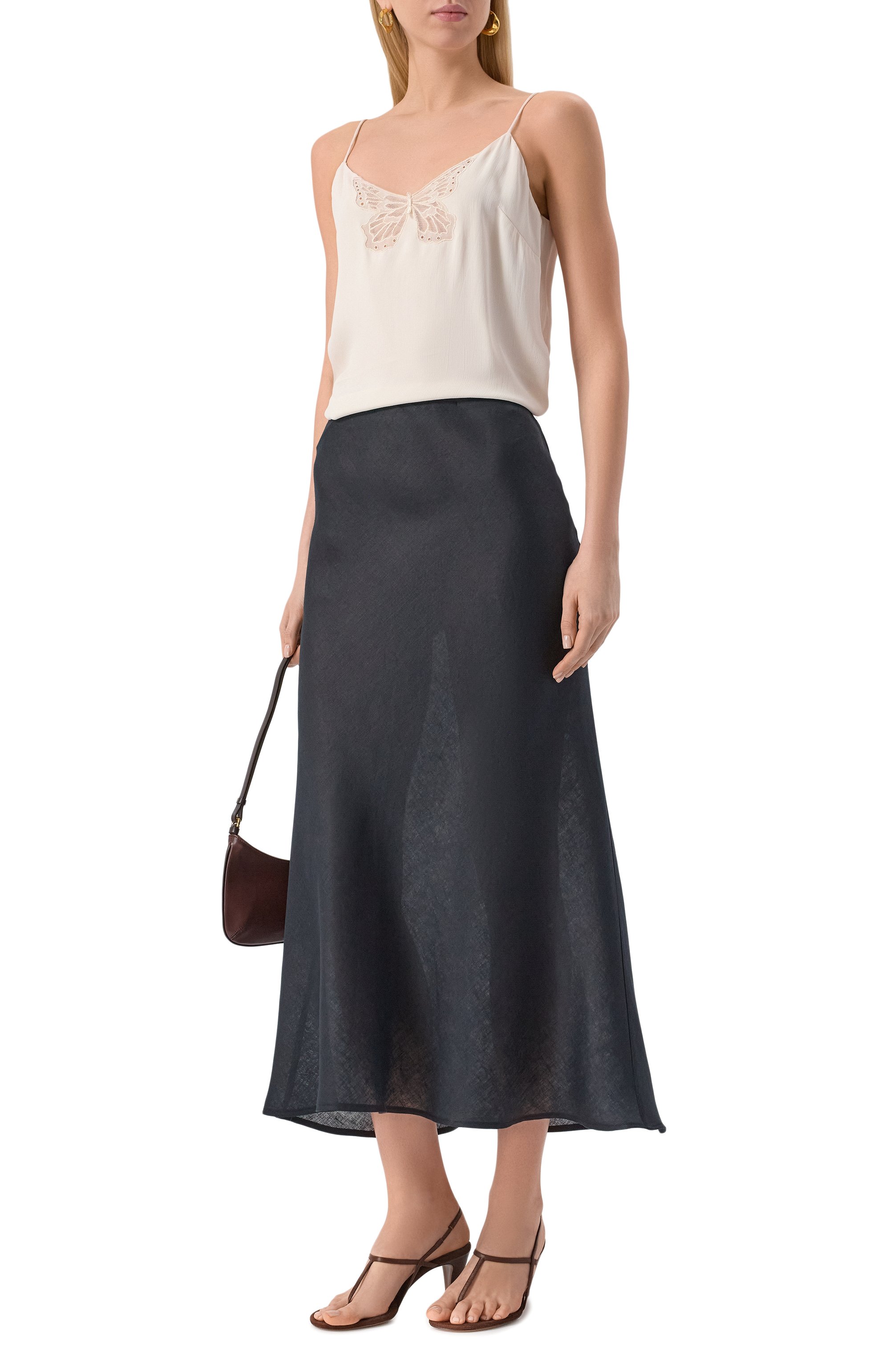 Топ из вискозы TWINSET, арт. 251TS2014, фото 2