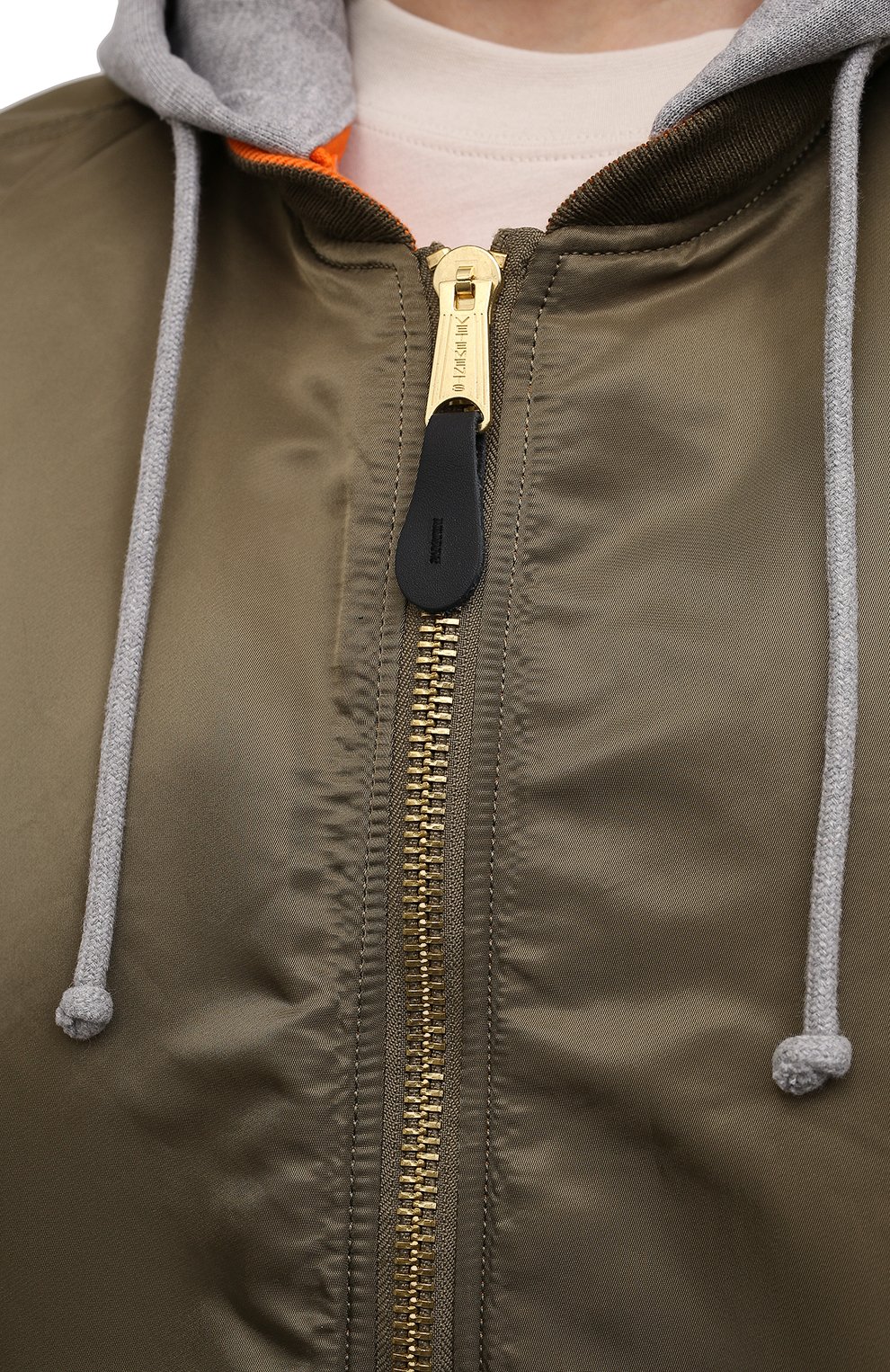 Бомбер VETEMENTS хаки цвета по цене 224000 руб., арт. UE52JA220G 1307/W, фото 5 Бомбер VETEMENTS, арт. UE52JA220G 1307/W, фото 5