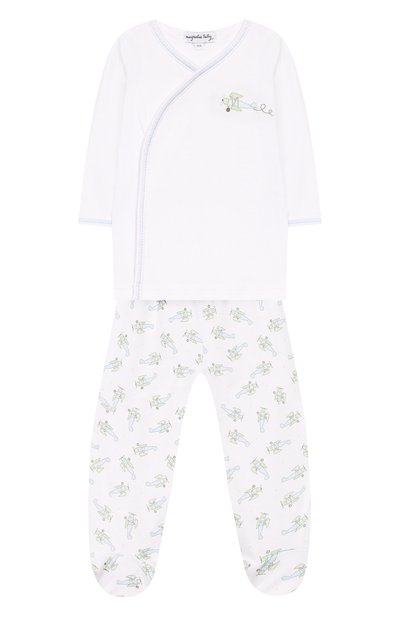 Комплект из распашонки и ползунков MAGNOLIA BABY, арт. 597-734P-LB, фото 1