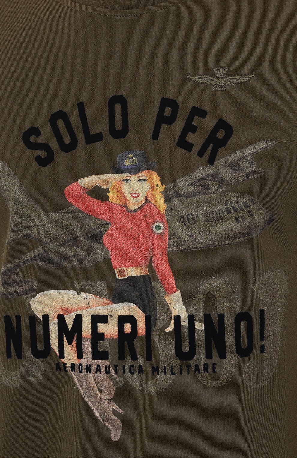 Хлопковая футболка AERONAUTICA MILITARE, арт. 232/TS2131J584, фото 5