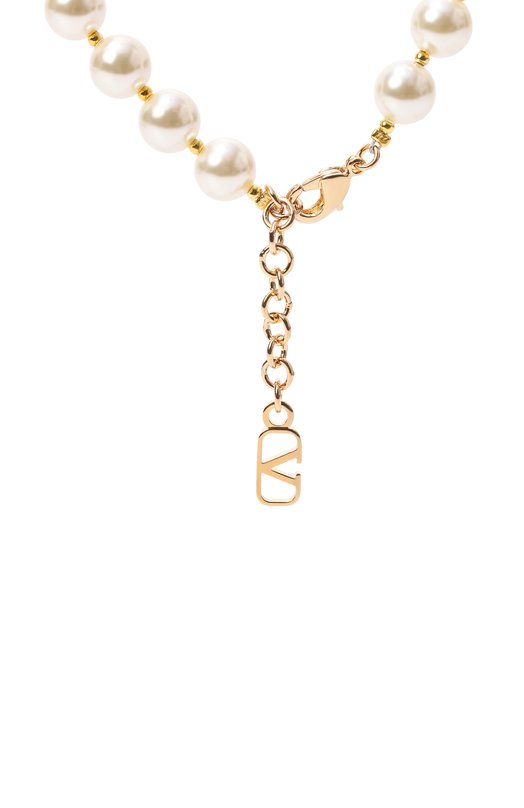 Колье VLogo Signature Valentino 8W2J0P13UXM Белый  8W2J0P13UXM Фото 4