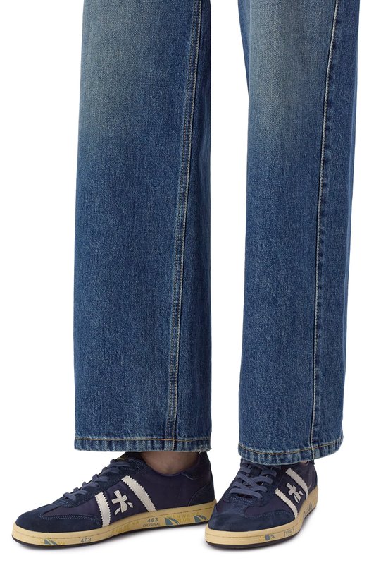 Комбинированные кеды Bonnie-D Premiata B0NNIED/VAR 7698 Синий  B0NNIED/VAR 7698 Фото 2