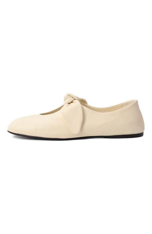 Кожаные балетки Co 0695NAP Кремовый  0695NAP Фото 4