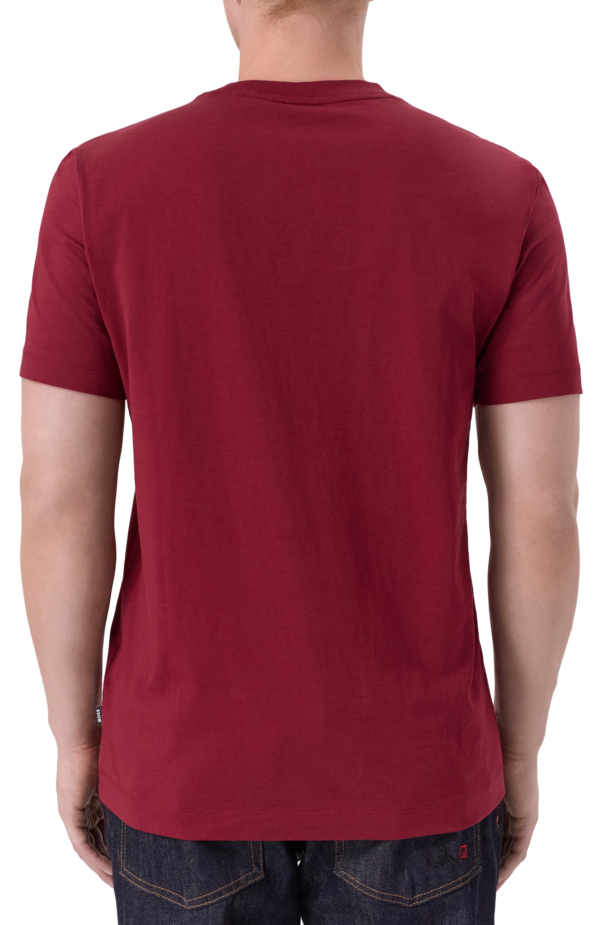 Хлопковая футболка BOSS, арт. 50468347, фото 4