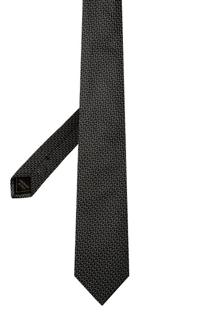 Шелковый галстук BRIONI, арт. 062I00/P140R, фото 3