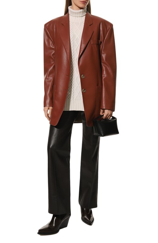 Свитер из шерсти и кашемира crem38 Кремовый, фото 2