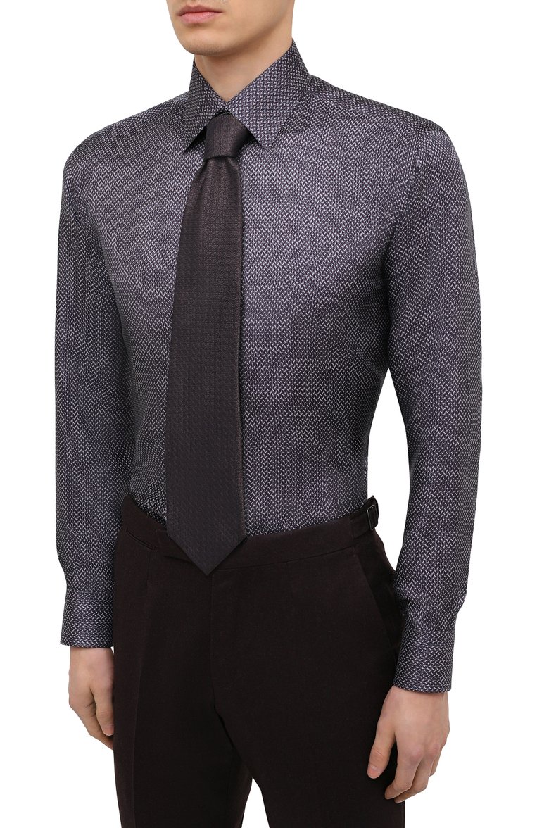 Шелковая сорочка BRIONI, арт. RCB40N/P007R, фото 4