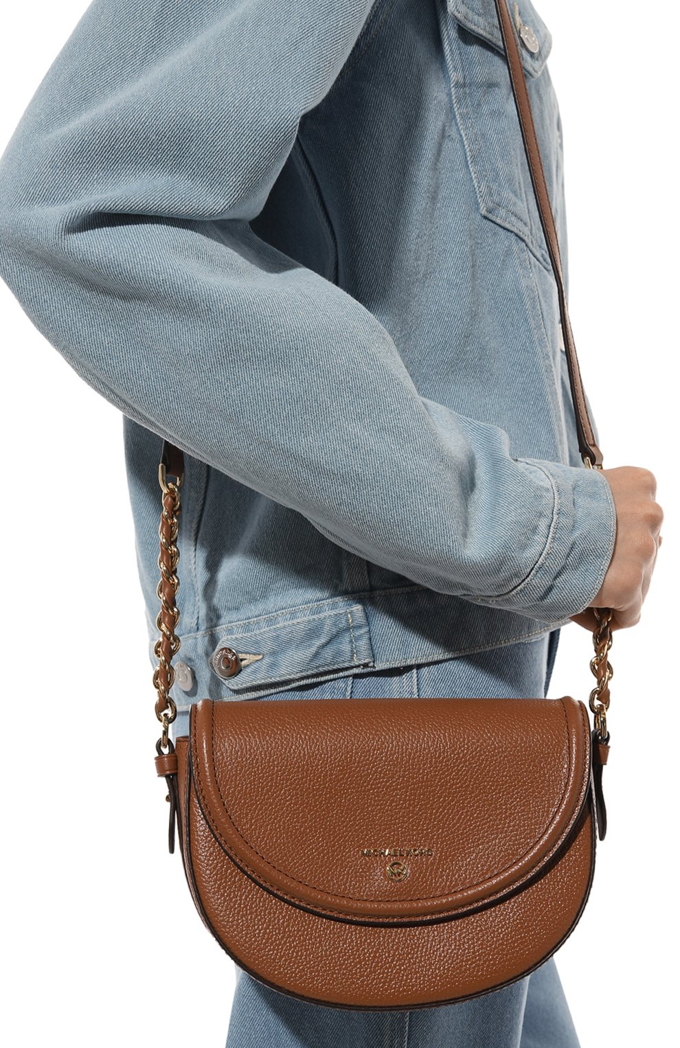 Сумка jet set charm small MICHAEL MICHAEL KORS коричневого цвета по цене 21950 руб., арт. 32T0GT9C6L, фото 2 Сумка jet set charm small MICHAEL MICHAEL KORS, арт. 32T0GT9C6L, фото 2