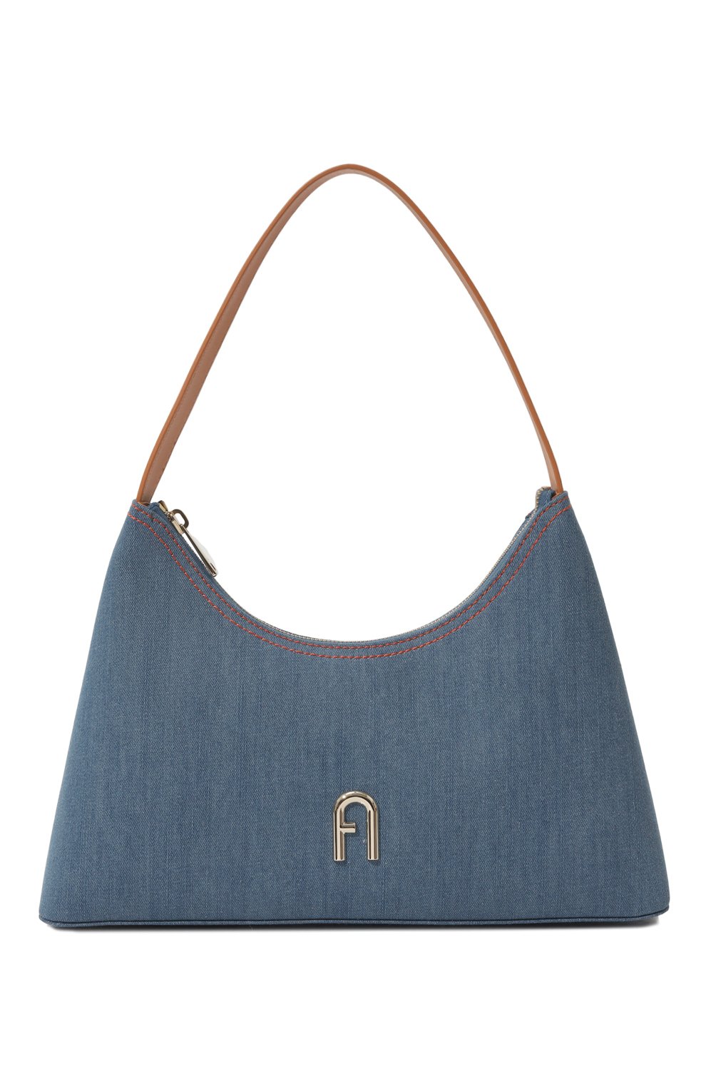 Сумка diamante FURLA синего цвета по цене 33000 руб., арт. WB01193/BX1542, фото 1 Сумка diamante FURLA, арт. WB01193/BX1542, фото 1