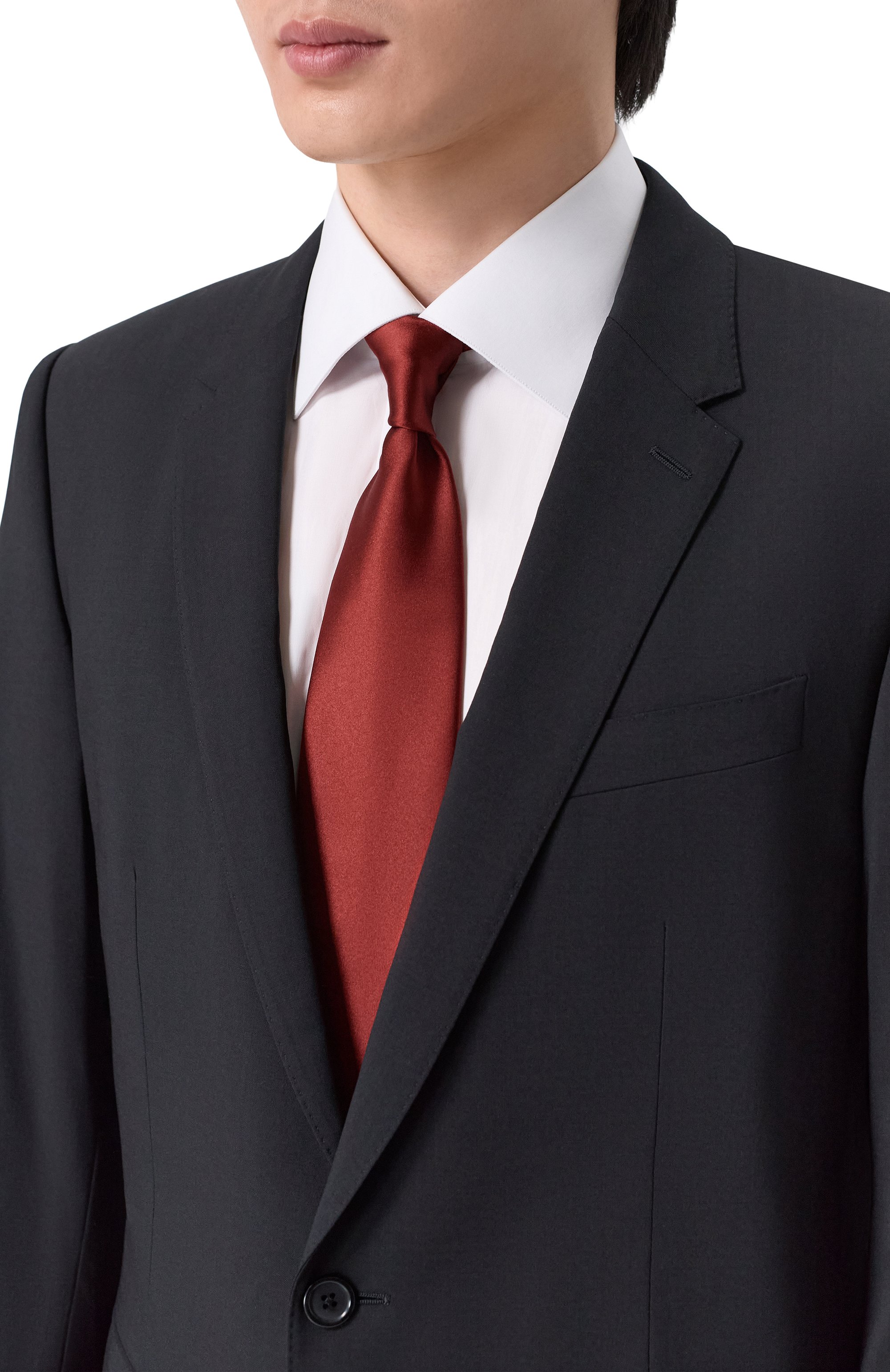 Шелковый галстук STEFANO RICCI красного цвета по цене 34150 руб., арт. CCXL/28000, фото 2 Шелковый галстук STEFANO RICCI, арт. CCXL/28000, фото 2