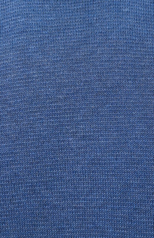 Джемпер из шелка и хлопка Paul&Shark 25411509/3XL Синий  25411509/3XL Фото 6