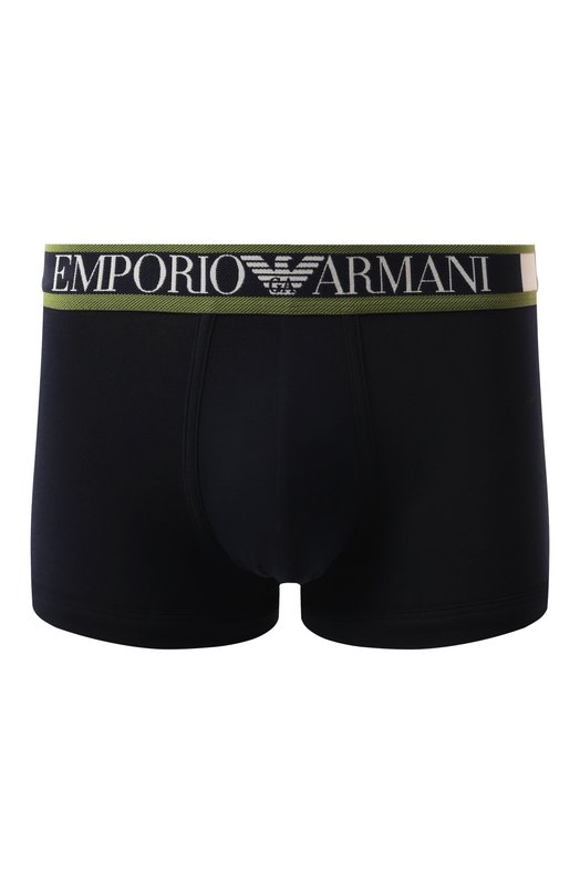 Хлопковые боксеры Emporio Armani 111866/4F517 Синий 111866/4F517