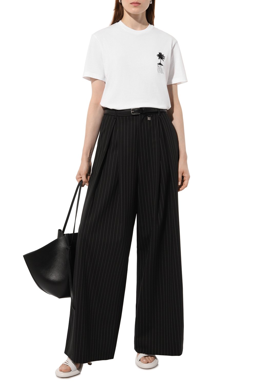 Хлопковая футболка N21, арт. F051/6305, фото 2