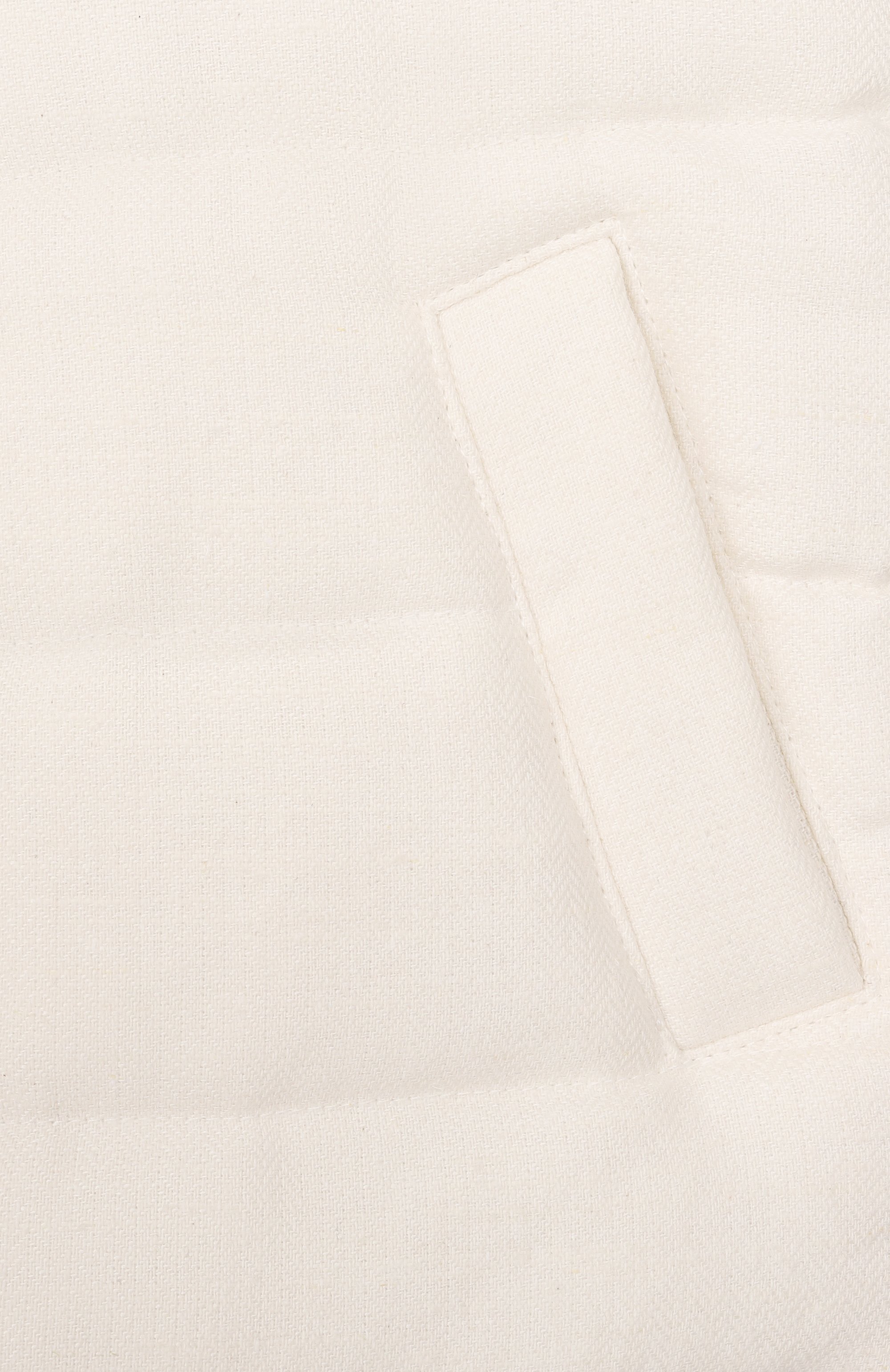 Жилет из вискозы и хлопка ELEVENTY кремового цвета по цене 31450 руб., арт. EY2P66/I0313, фото 3 Жилет из вискозы и хлопка ELEVENTY, арт. EY2P66/I0313, фото 3