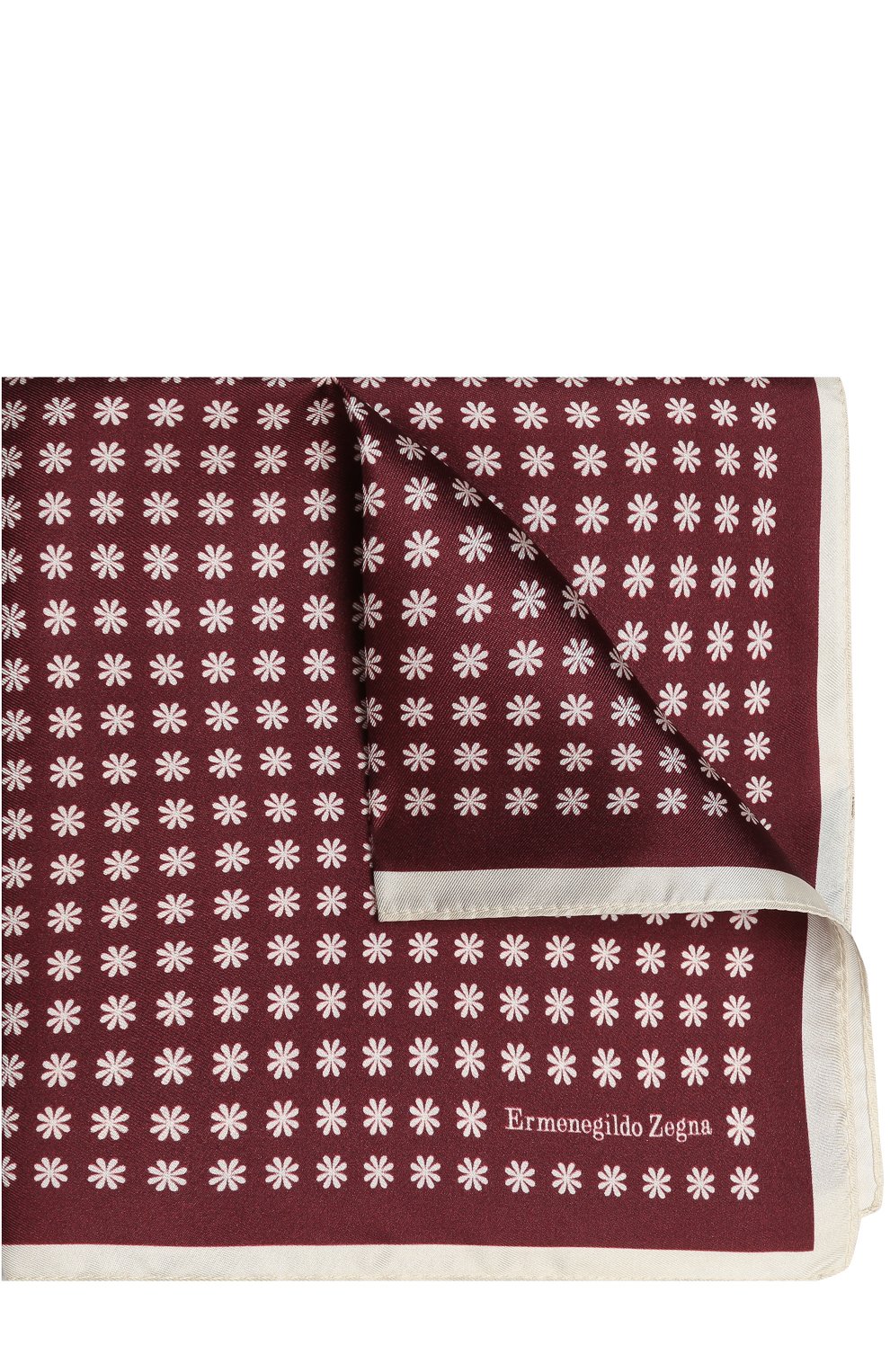 Шелковый платок с узором ZEGNA, арт. Z9I1939A, фото 1
