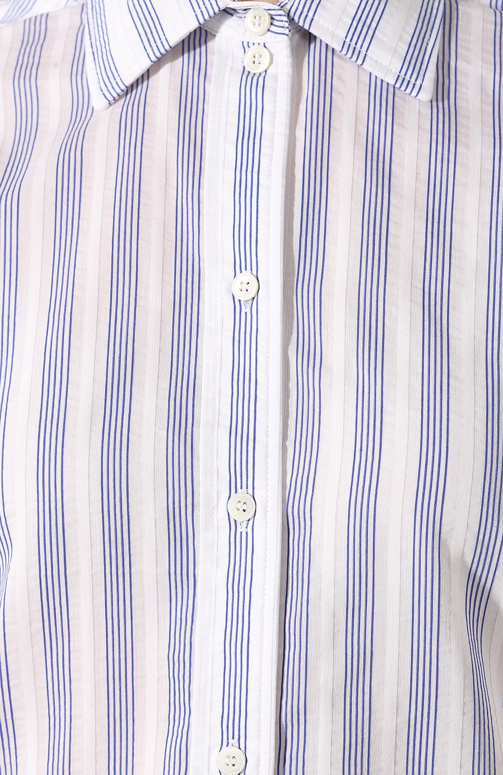 Хлопковая рубашка VICTORIA BECKHAM, арт. 1120WSH000959B, фото 5