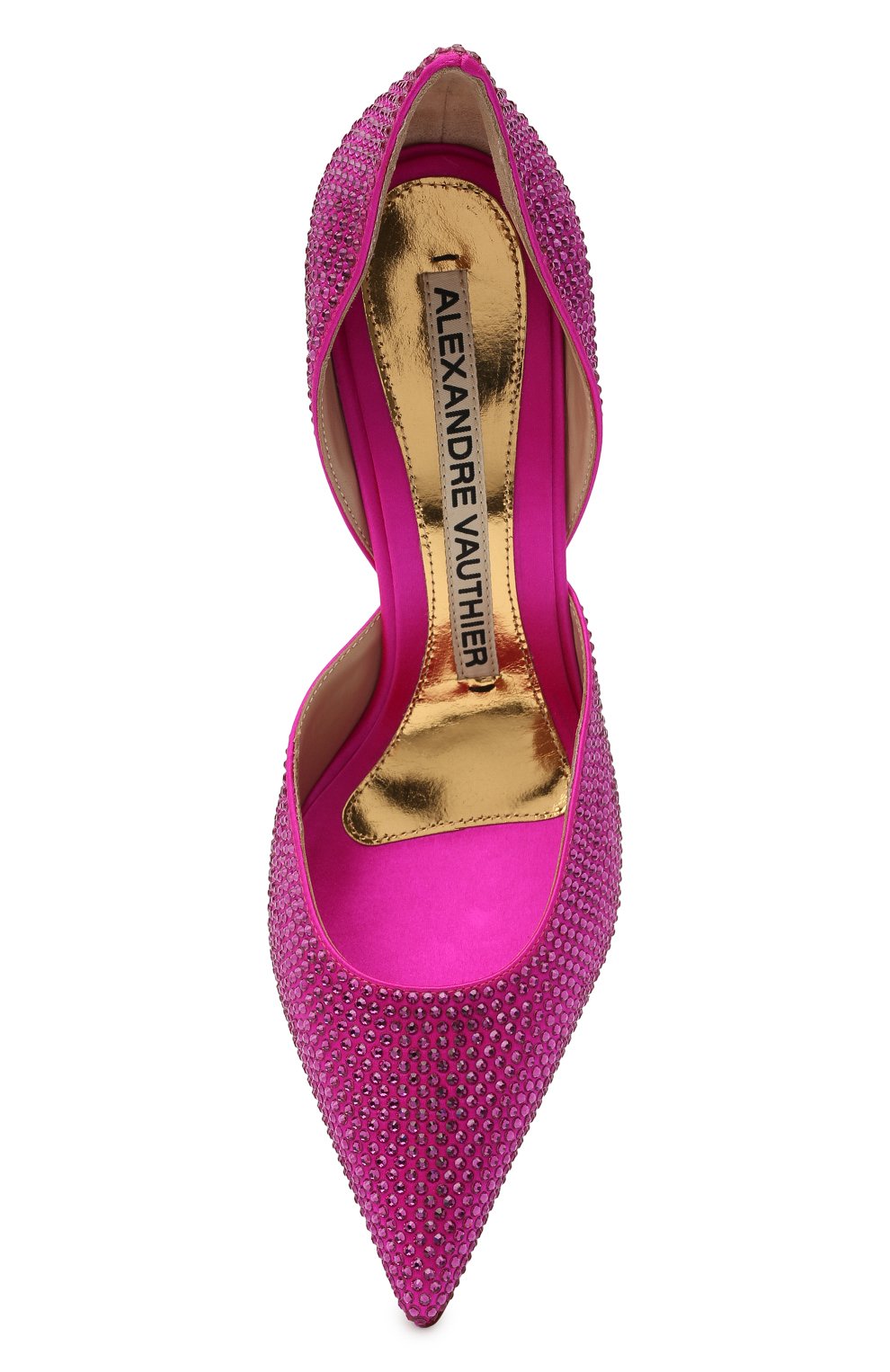 Текстильные туфли ALEXANDRE VAUTHIER, арт. ALEXCRYSTALPU, фото 5