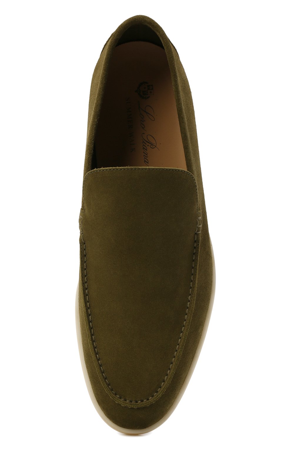 Замшевые лоферы summer walk LORO PIANA, арт. FAE8124, фото 6