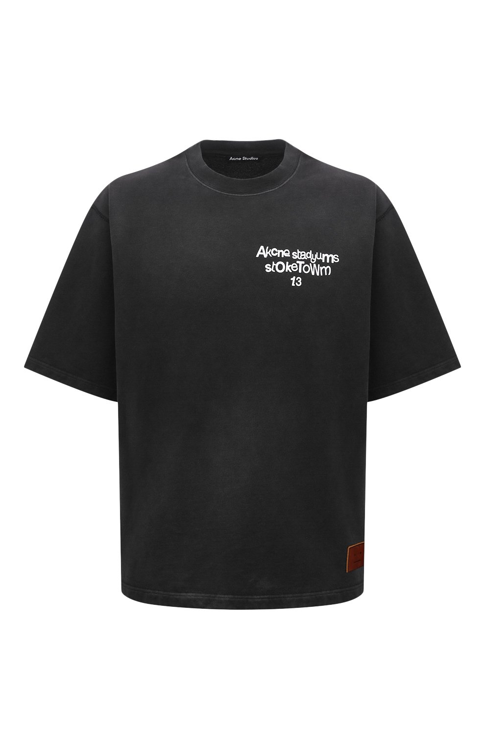 Хлопковая футболка ACNE STUDIOS, арт. CI0077/M, фото 1