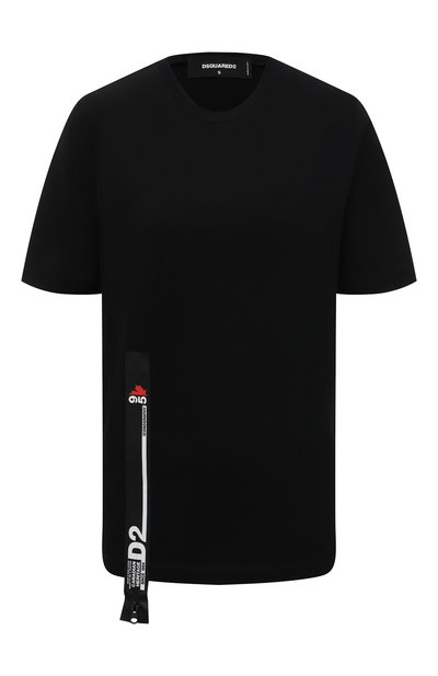 Женская хлопковая футболка DSQUARED2, арт. S75GD0178/S23009