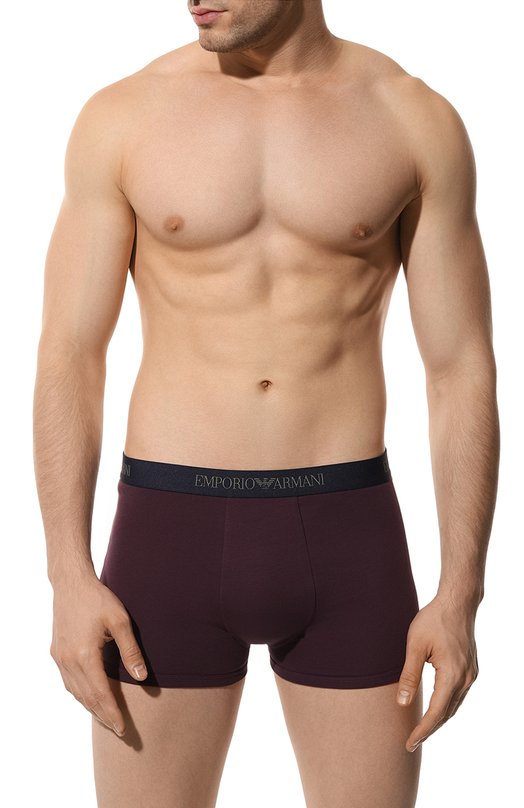 Комплект из трех боксеров Emporio Armani 111625/4F722 Разноцветный  111625/4F722 Фото 2