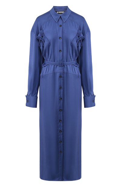 Женское платье из смеси вискозы и шелка JACQUEMUS, арт. 193DR07/18370