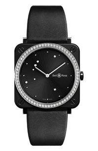 Часы br s black diamond eagle diamonds BELL AND ROSS, арт. BRS-EBL-CE-LGD/SCA, фото 1