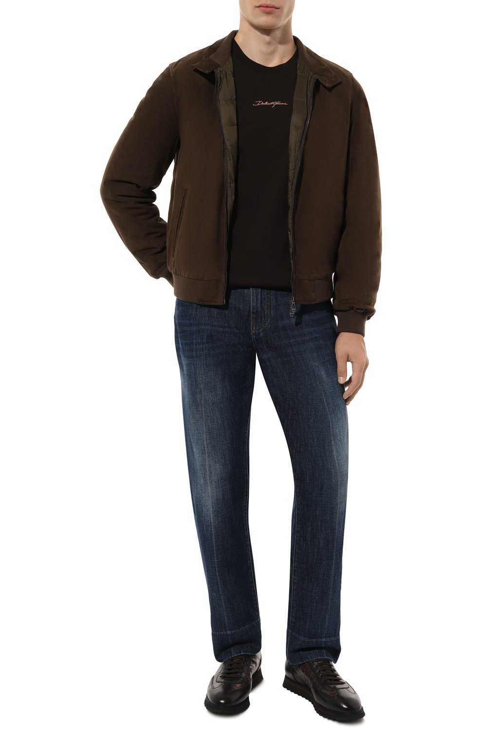 Хлопковая футболка DOLCE & GABBANA, арт. G8RN8Z/G7NUB, фото 2