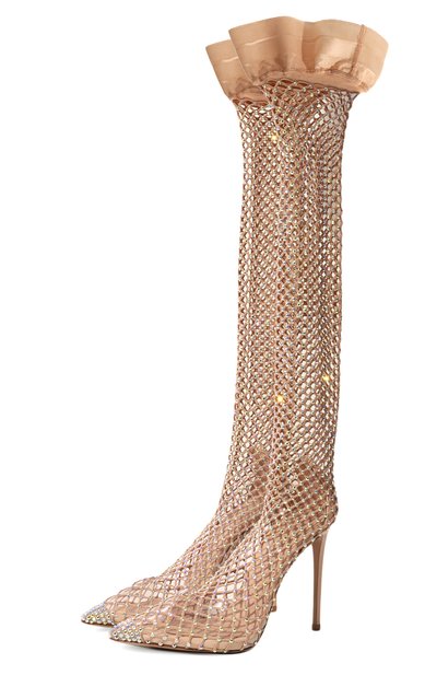 Женские текстильные ботфорты gilda 120 LE SILLA, арт. 2110Y100R8PPCAY