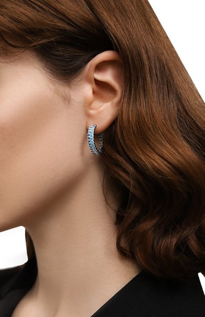 Серьги matrix SWAROVSKI голубого цвета по цене 20950 руб., арт. 5659037, фото 2 Серьги matrix SWAROVSKI, арт. 5659037, фото 2