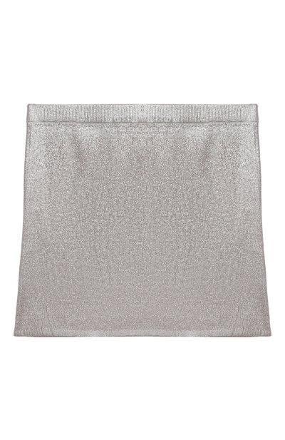 Юбка DIESEL серебряного цвета по цене 19350 руб., арт. J02370/KYAZN, фото 2 Юбка DIESEL, арт. J02370/KYAZN, фото 2