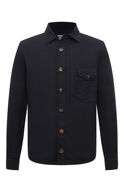 Мужская куртка-рубашка изо льна и хлопка BRUNELLO CUCINELLI, арт. M291DB6220