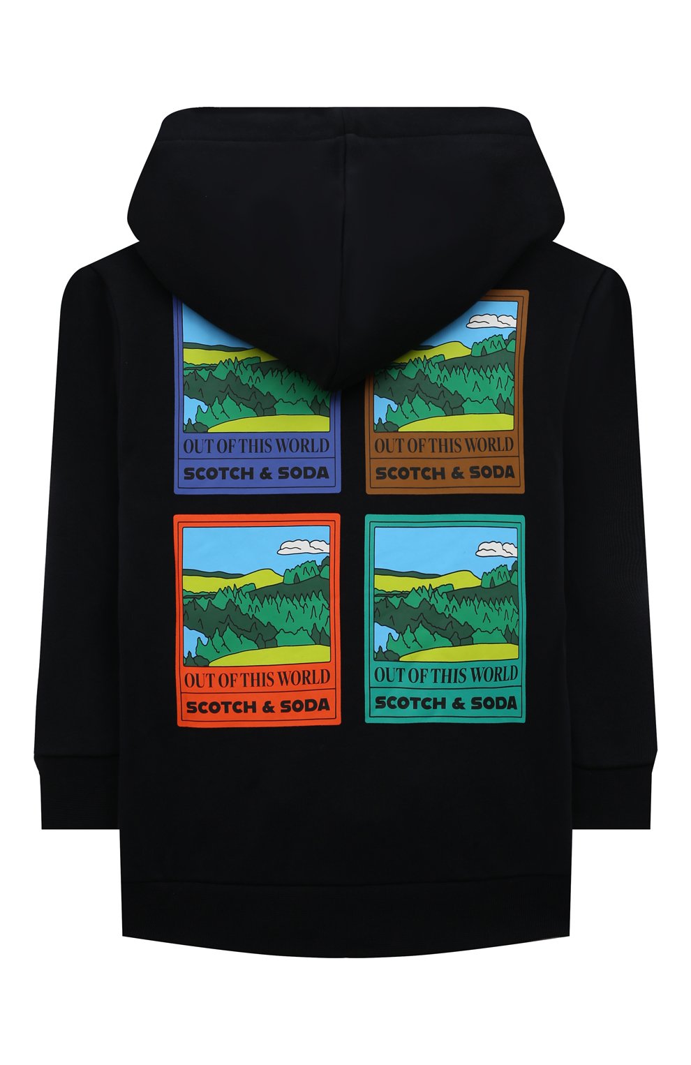 Хлопковое худи SCOTCH AND SODA, арт. 167579-22-FWBM-D40, фото 2