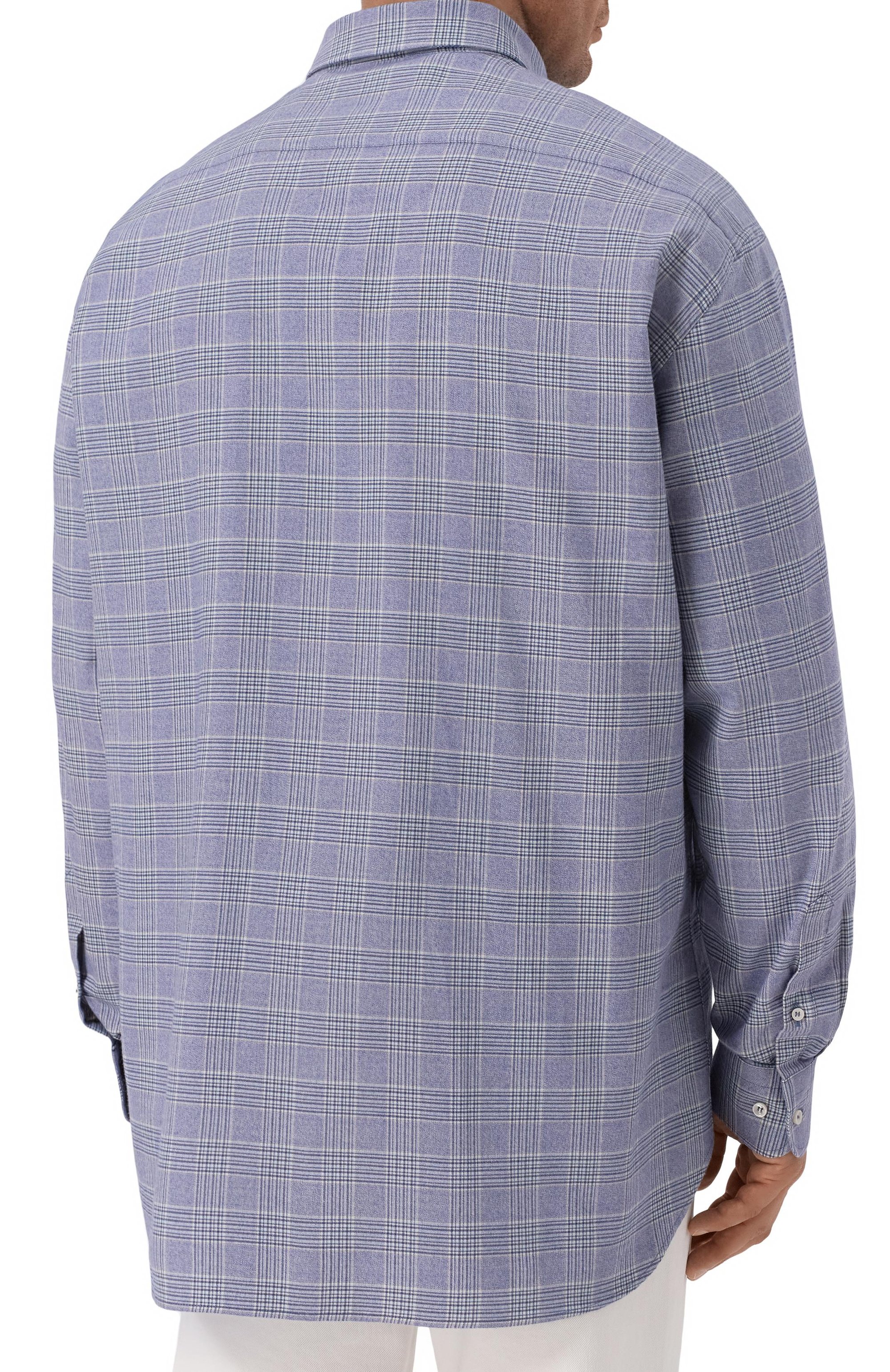 Хлопковая рубашка PAUL&SHARK, арт. 15313034R/48-50, фото 4