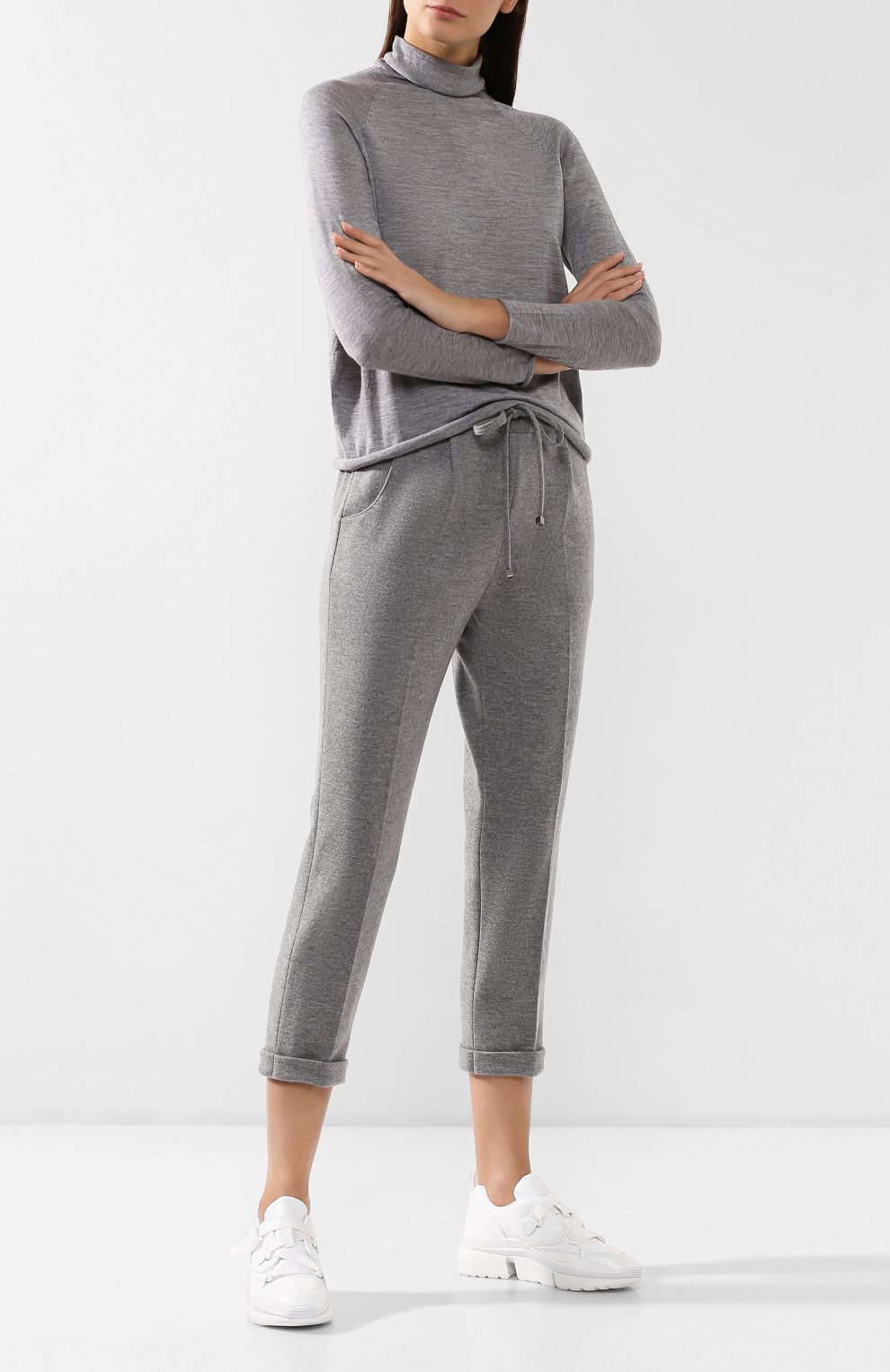 Кашемировые брюки KITON, арт. D37102K05N83, фото 2
