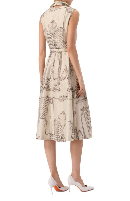 Платье Max Mara MXMTAMBUT0 Бежевый  MXMTAMBUT0 Фото 3