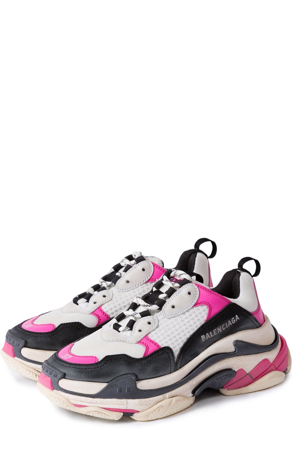 Комбинированные кроссовки triple s BALENCIAGA, арт. 524039/W0906, фото 1