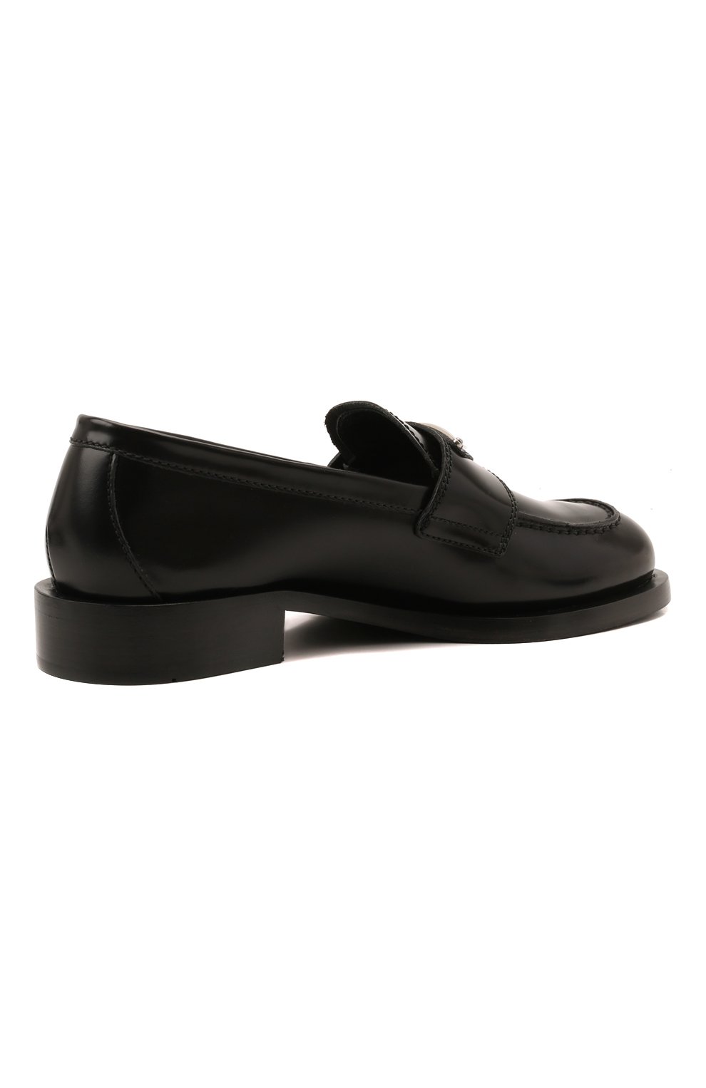Кожаные лоферы PRADA, арт. 1D238M-055-F0002-020, фото 5