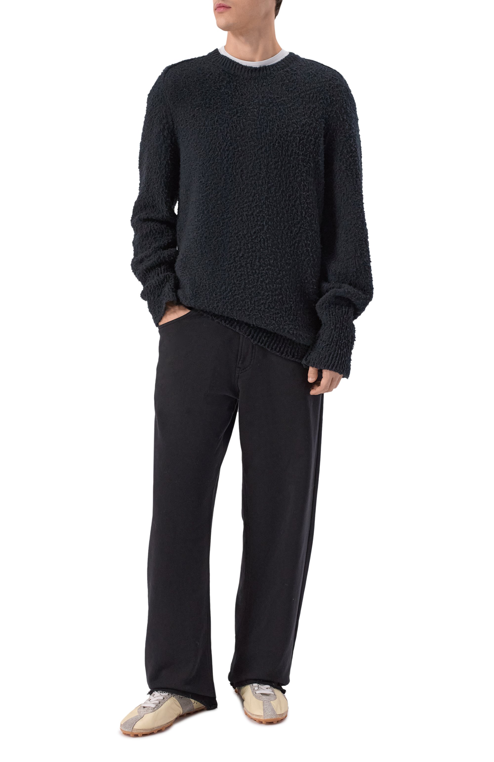 Хлопковый свитер MAISON MARGIELA, арт. SI0GP0001/S17664, фото 2