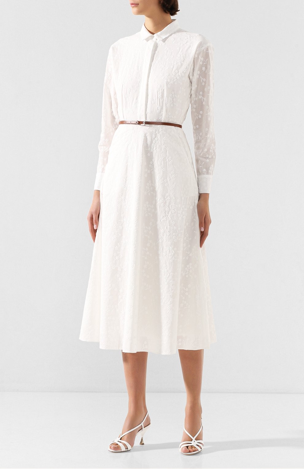 Хлопковое платье TEREKHOV GIRL, арт. 2D137/0385.FO101/S20, фото 3