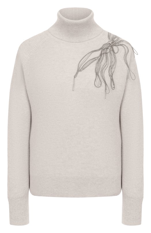 Кашемировый свитер Brunello Cucinelli M12218903 Кремовый M12218903