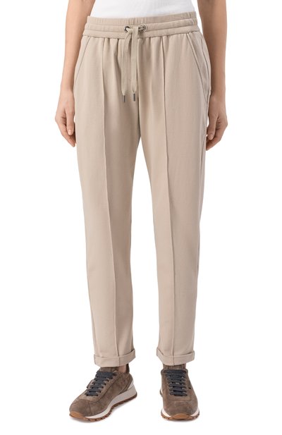 Хлопковые брюки BRUNELLO CUCINELLI, арт. MH827FB799, фото 3