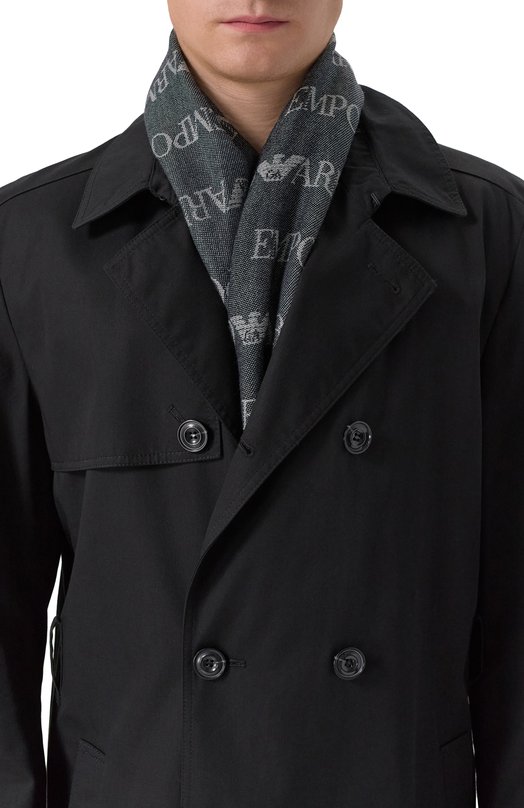 Шарф Emporio Armani EM004238/AF21541 Синий  EM004238/AF21541 Фото 2