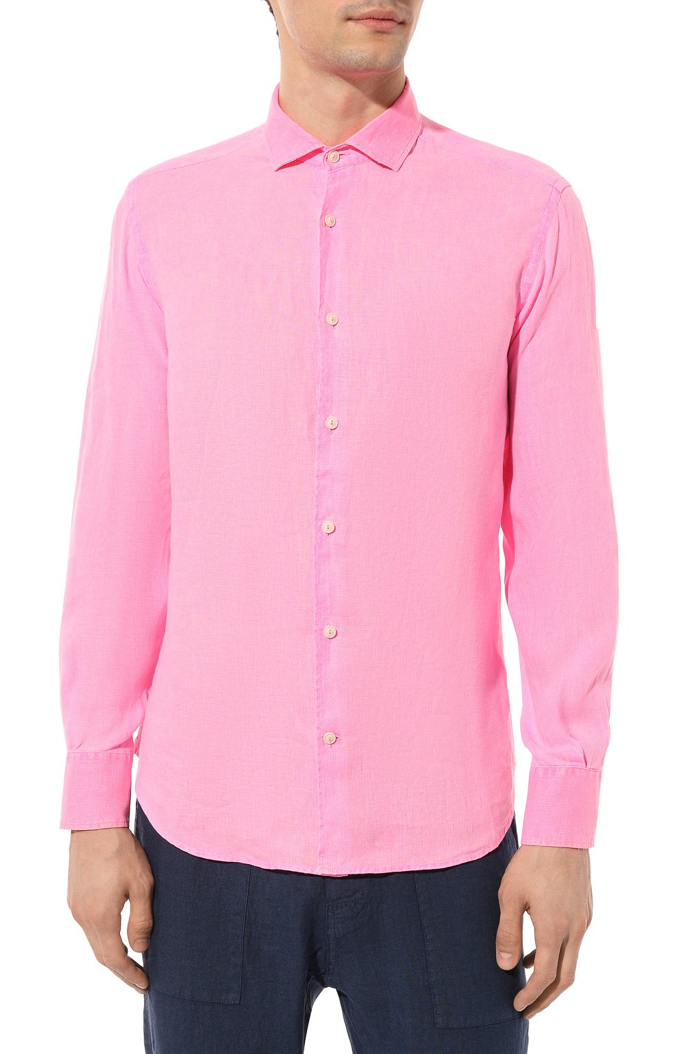 Льняная рубашка MC2 SAINT BARTH, арт. STBM/PAMPL0NA/00825D, фото 3