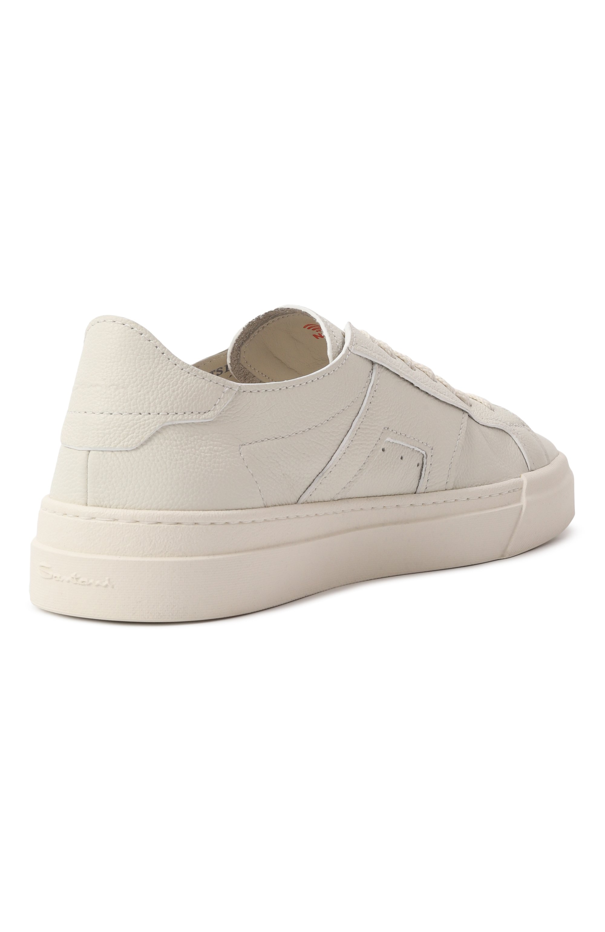 Кожаные кеды double buckle SANTONI, арт. MBGG21967PNNTSIW, фото 5