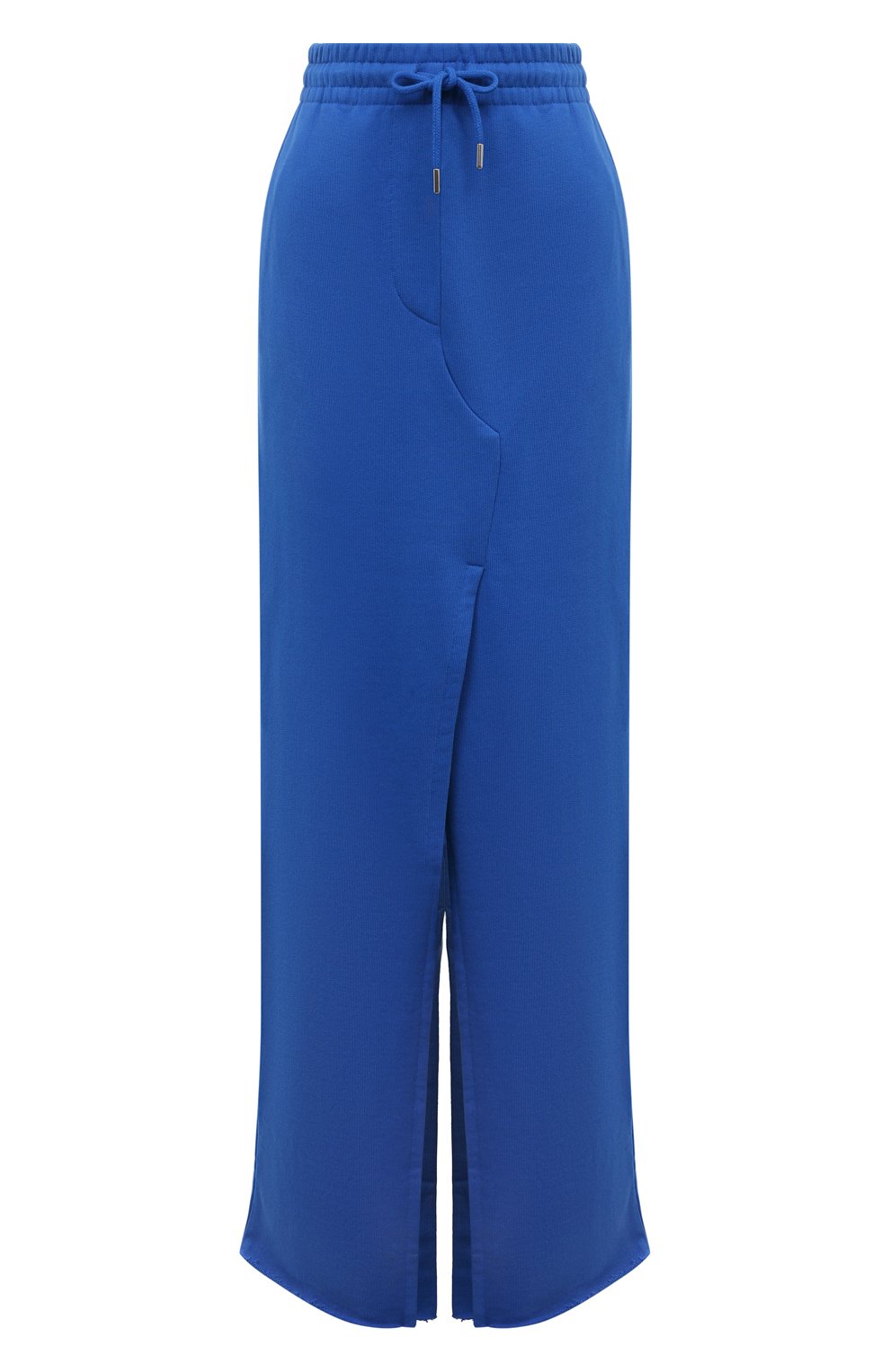 Хлопковая юбка DRIES VAN NOTEN синего цвета по цене 42750 руб., арт. 222-011118-5615, фото 1 Хлопковая юбка DRIES VAN NOTEN, арт. 222-011118-5615, фото 1