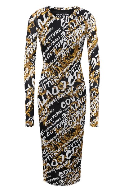 Женское платье из вискозы VERSACE JEANS COUTURE, арт. 73HA0920-73DP920 J.0RGANZIN0 PR.BRUSH/JS138