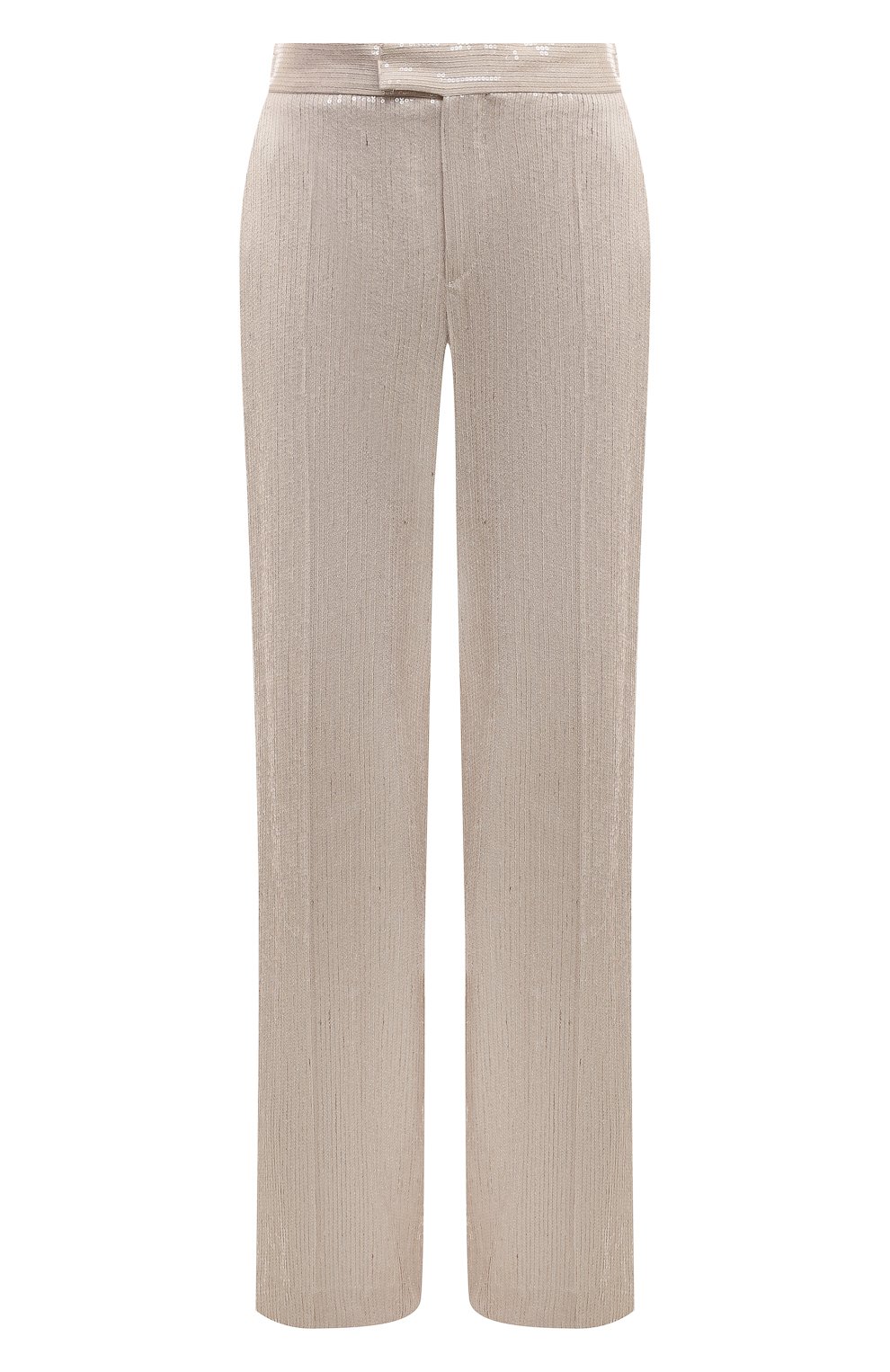 Брюки с отделкой пайетками BRUNELLO CUCINELLI, арт. MB951P8505, фото 1