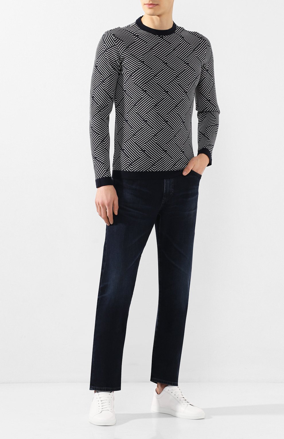 Джемпер из вискозы EMPORIO ARMANI, арт. 3H1MTD/1MD3Z, фото 2